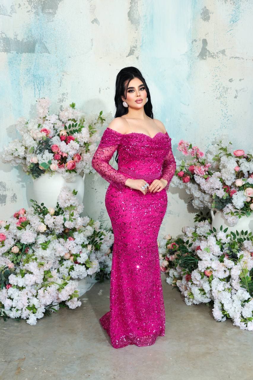 فستان سهرة لانا