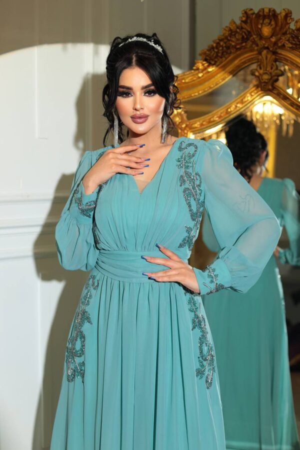 ⁦فستان سهرة أنيق⁩ - الصورة ⁦3⁩