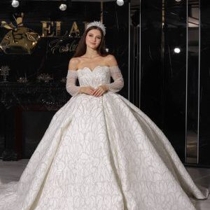 فستان زفاف الأميرة
