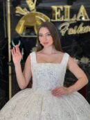 فستان زفاف الملكة